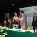 Cerimonia di consegna del pulmino all'ENS